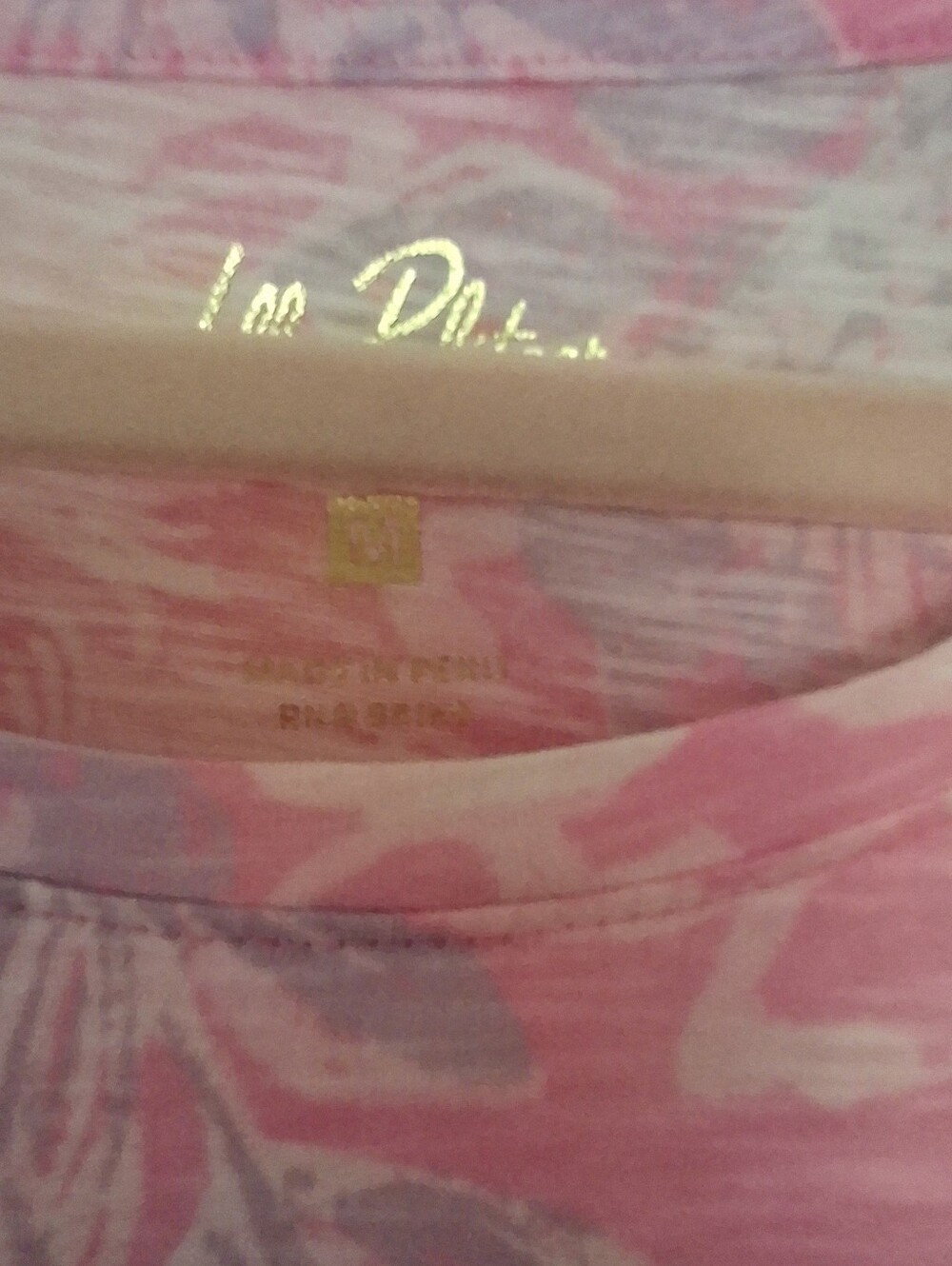 Lilly Pulitzer Etta Scoop Neck Zen Garden Top - Picture 6 of 6